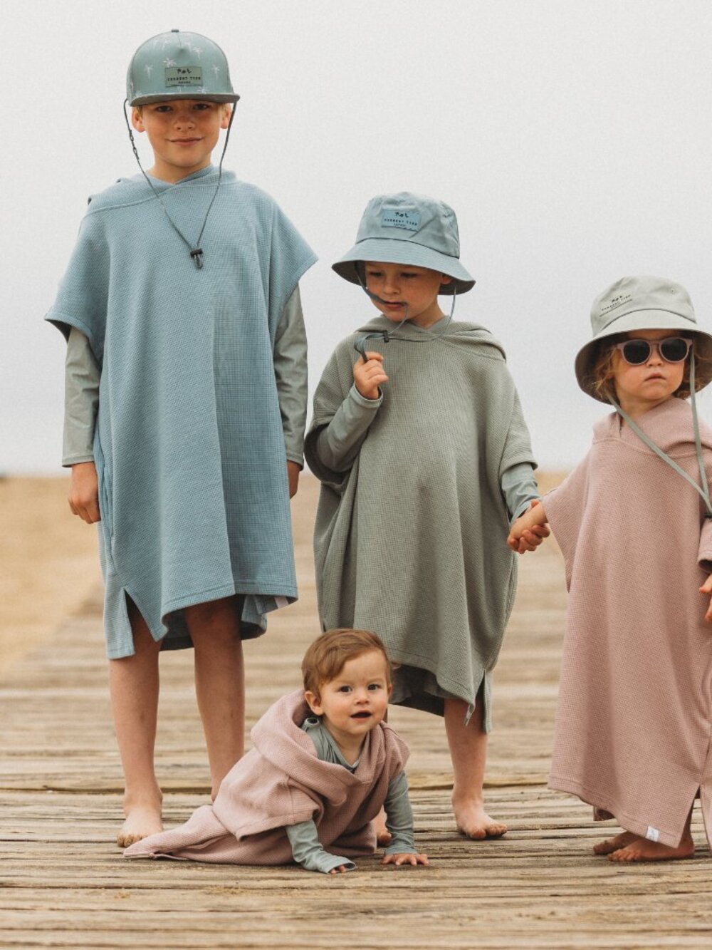 Waffle Beach Poncho
